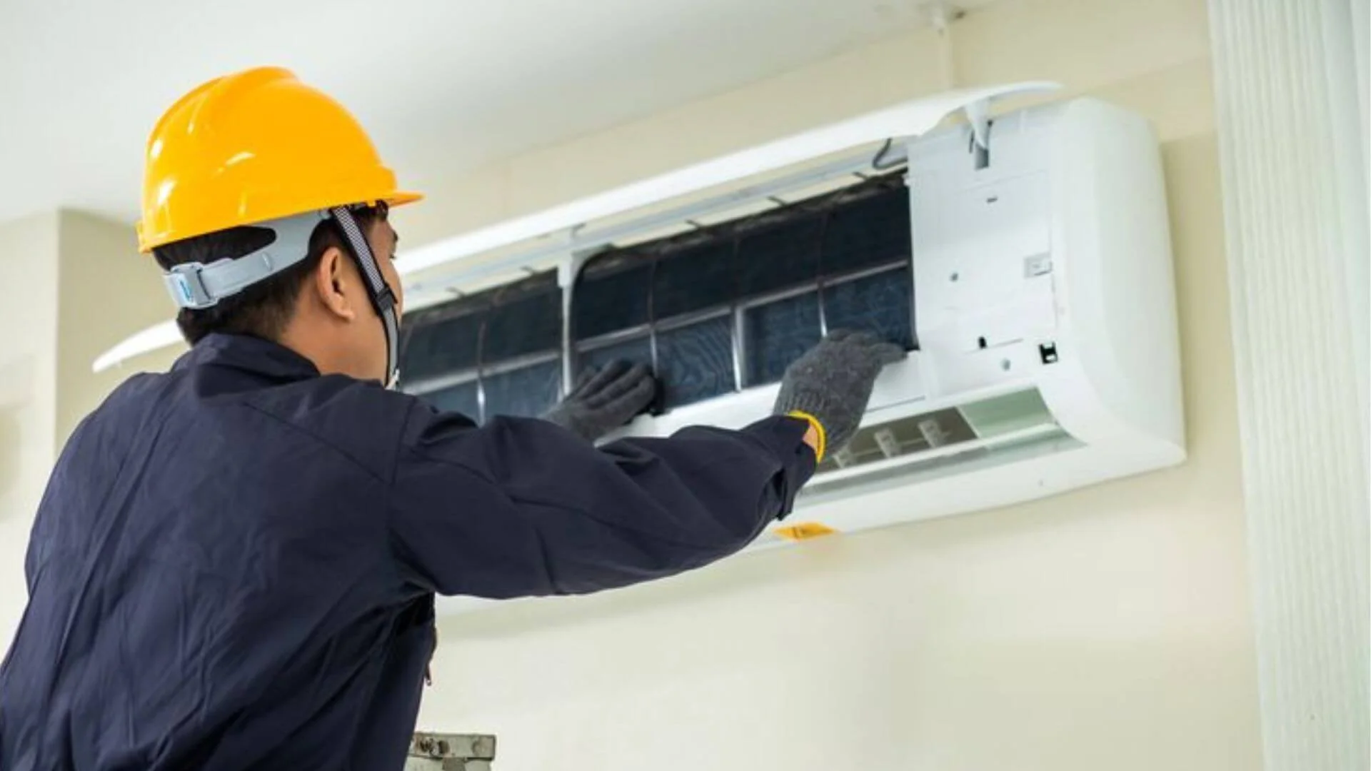 Pre-season AC maintenance and inspection