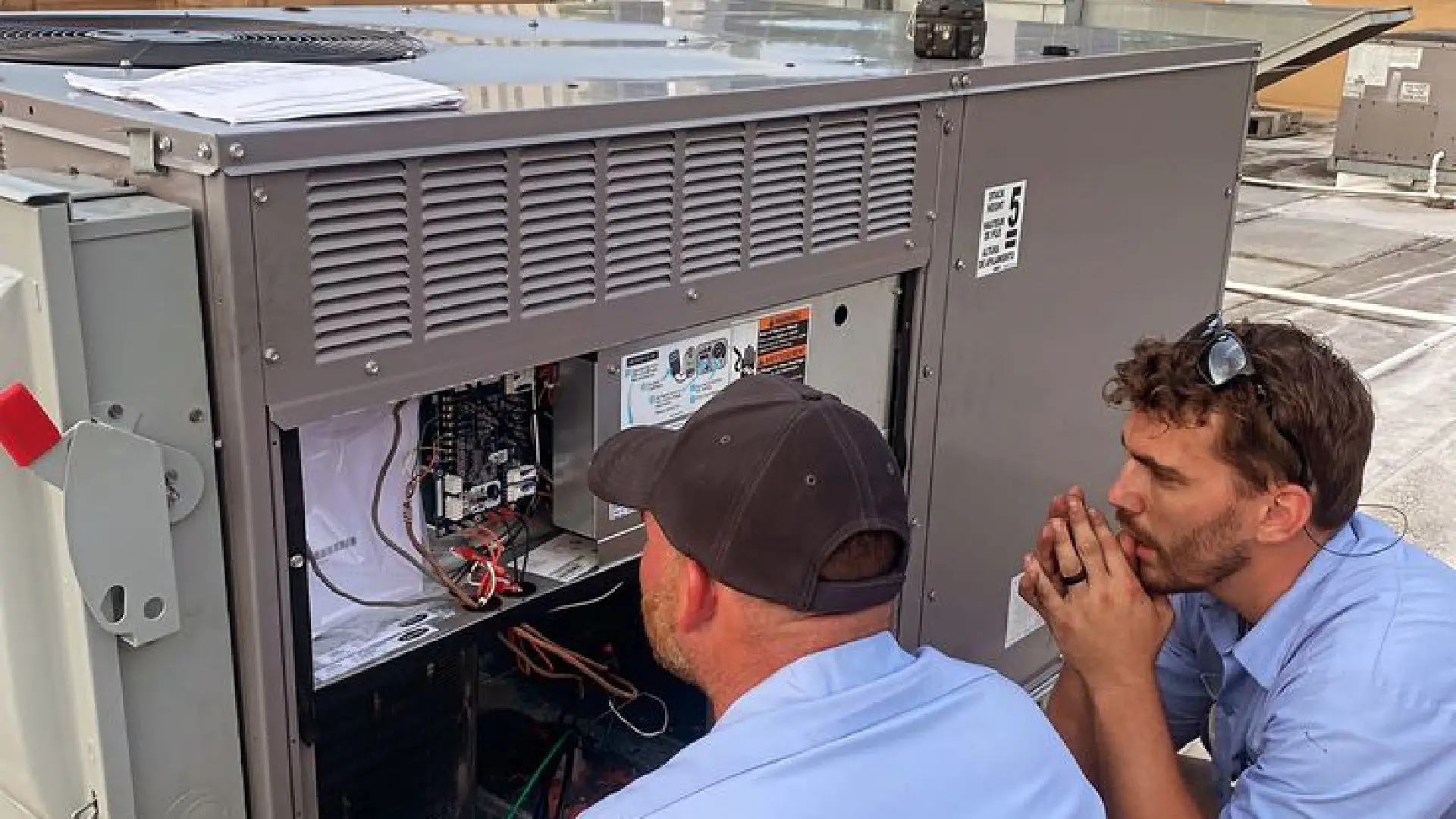 Full AC maintenance and inspection service