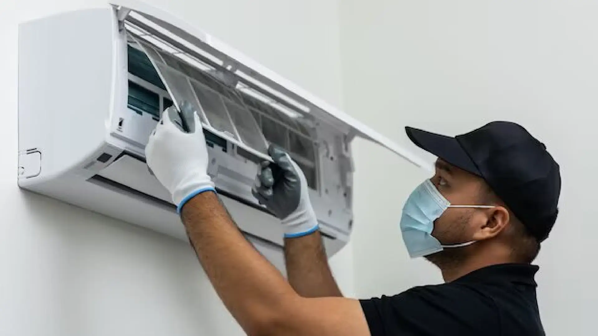 Detailed AC repair and servicing image