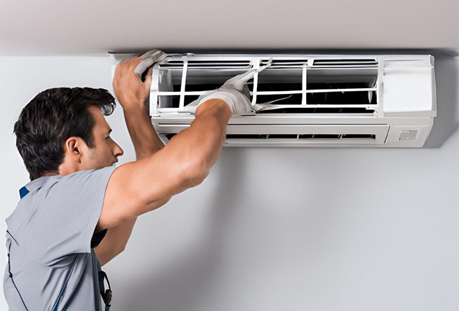 Home air conditioner maintenance and repair service